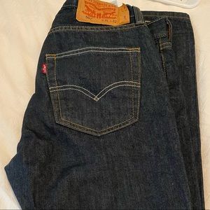 Levi’s men’s 501 jeans 31x32 with button up fly